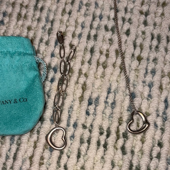 Tiffany & Co. Silver Heart Link Bracelet